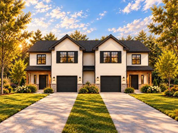 ridgeland modular townhouse duplex square