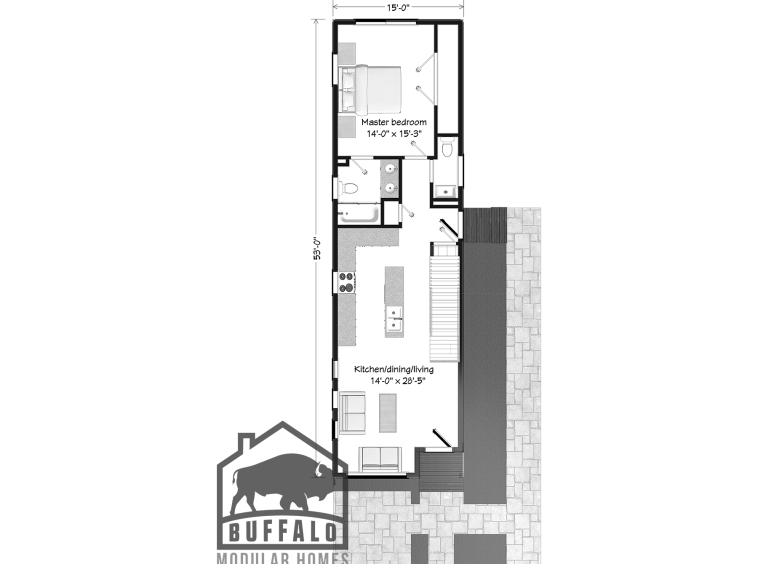 modern modular city series home design