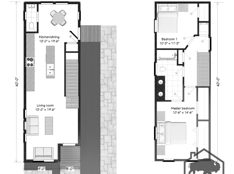 modern modular city series home design