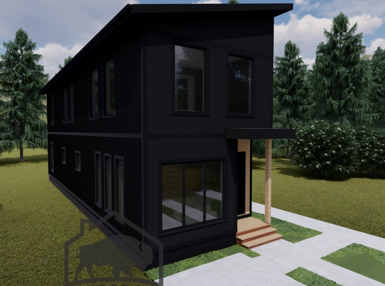 modern modular city series home design