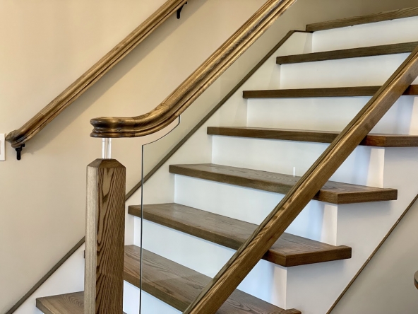 lake rd custom cape plan custom stairs