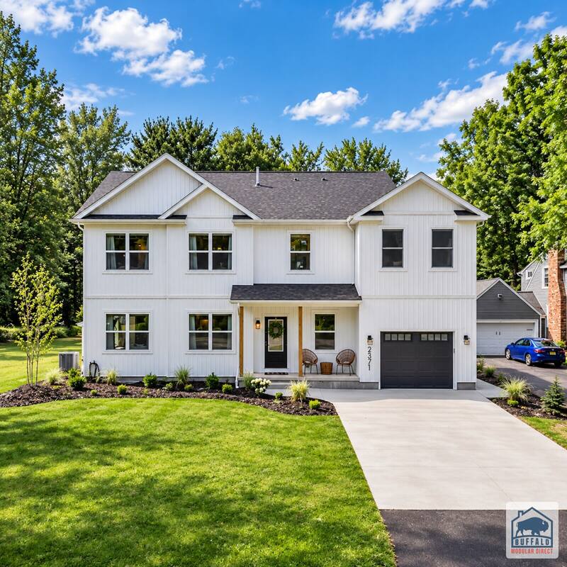 modern farmhouse front square