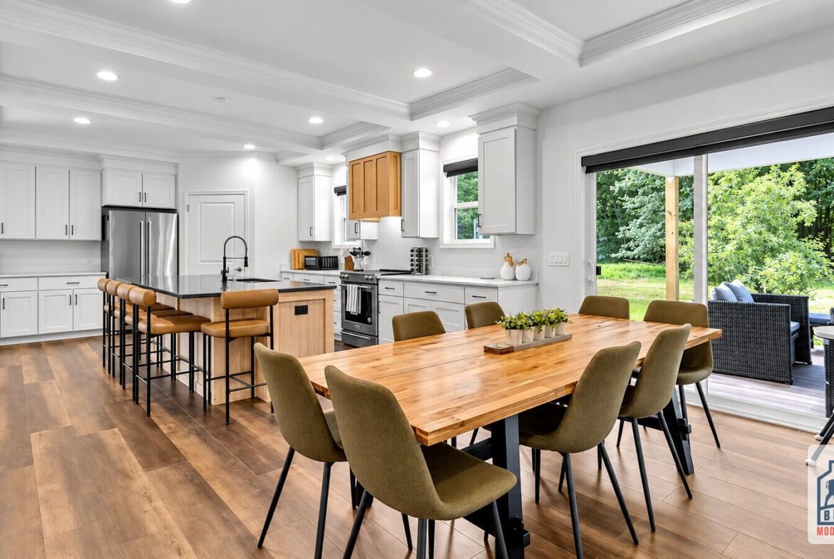Modern Farmhouse modular home dining room