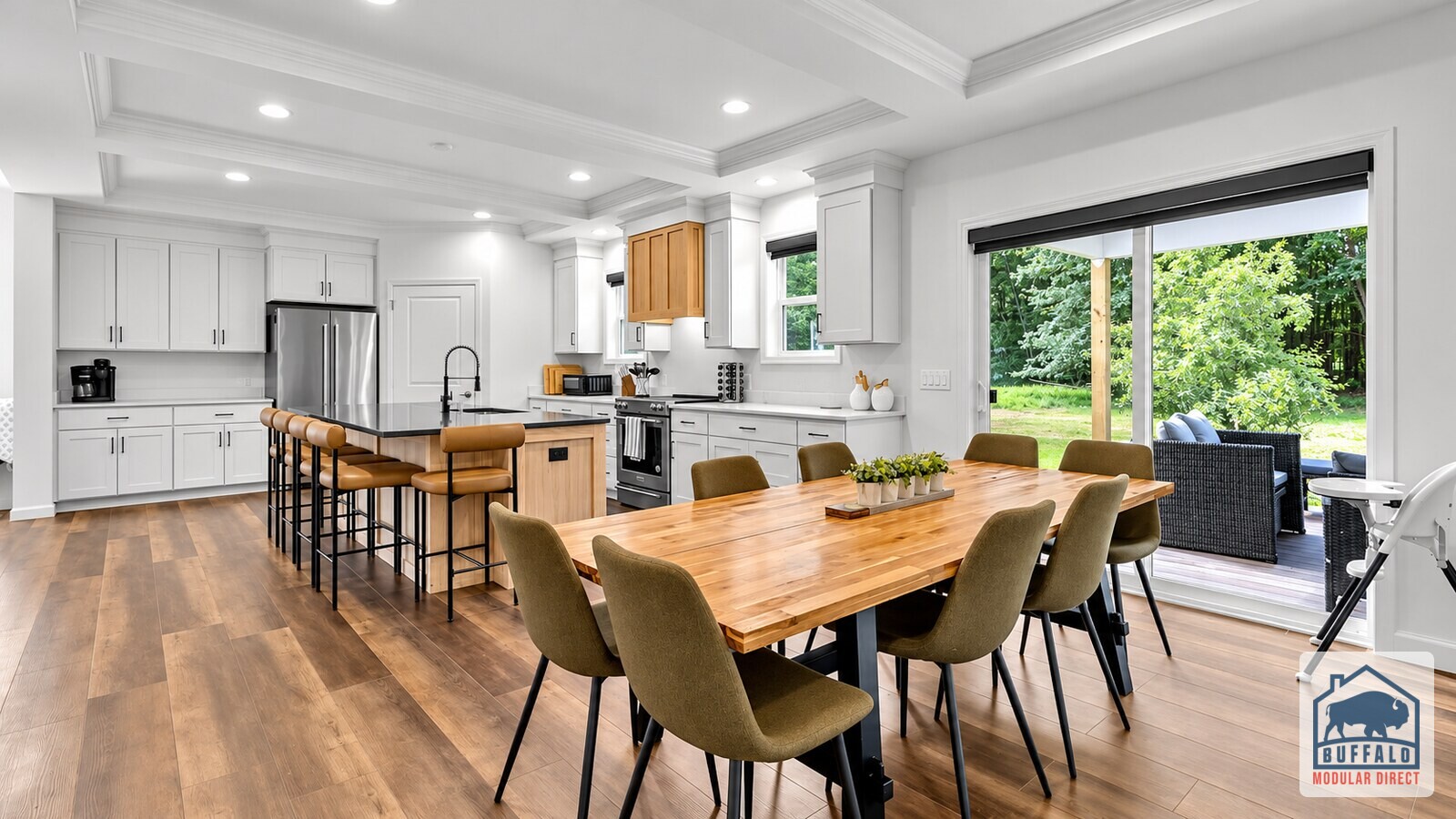 Modern Farmhouse modular home dining room