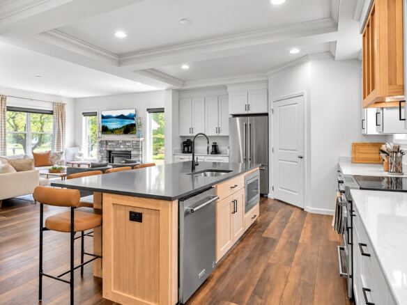 Modern Farmhouse modular home kitchen