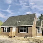 secluded modular cabin in the woods of Alden New York is a great option for an off grid or remote home steading for primary or cottage living