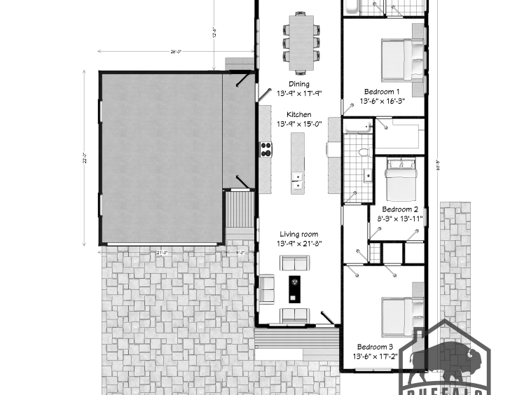 modern modular city series home design