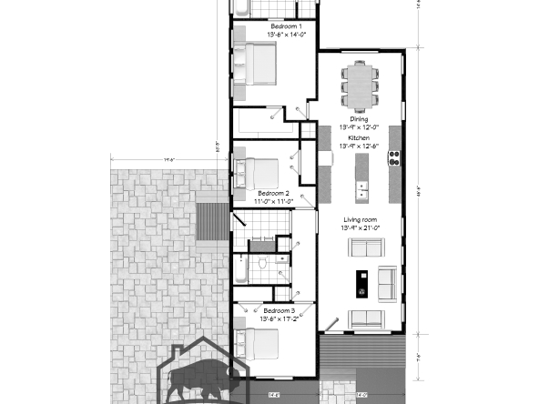 modern modular city series home design