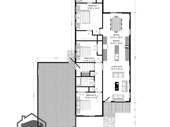 modern modular city series home design