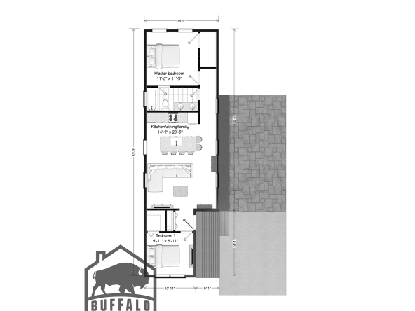 modern modular city series home design