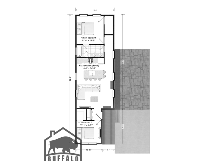 modern modular city series home design