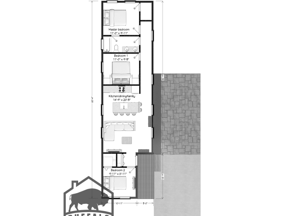 modern modular city series home design