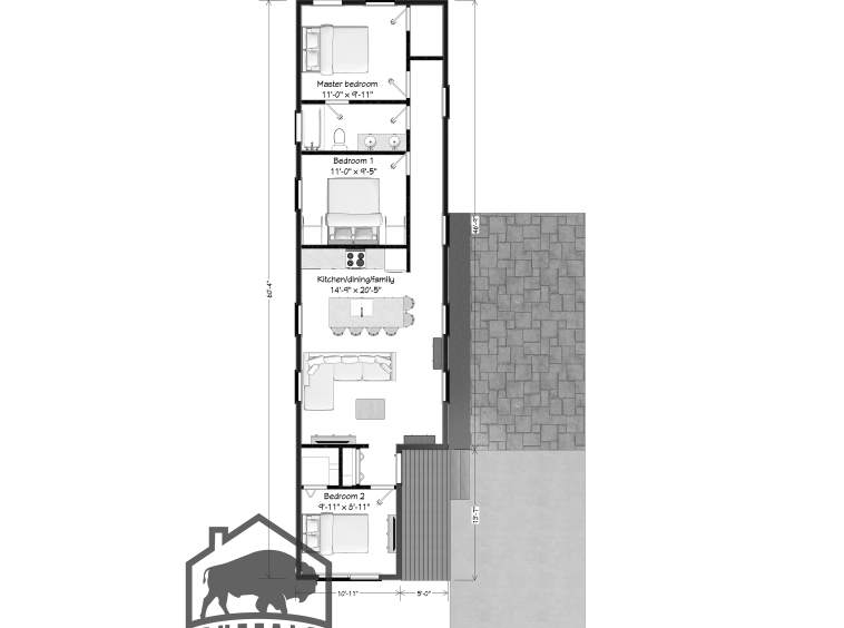 modern modular city series home design