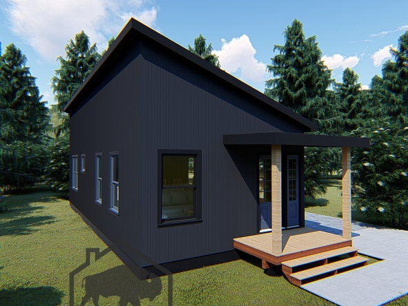 modern modular city series home design