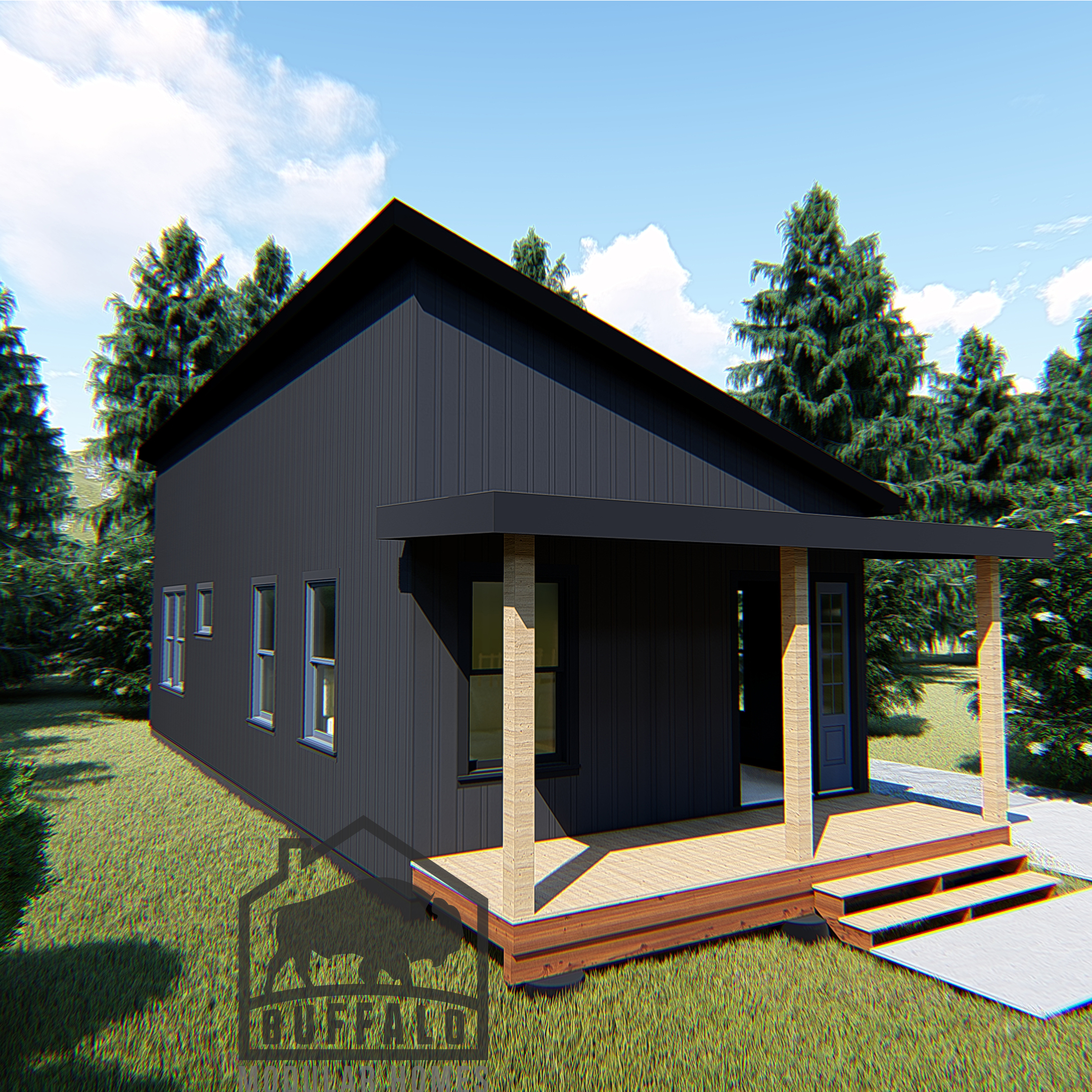 modern modular city series home design