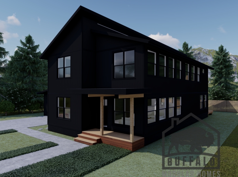 modern modular city series home design