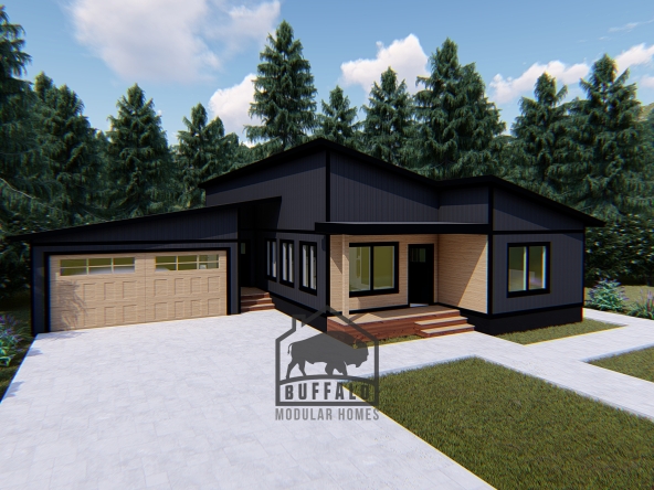 modern modular city series home design