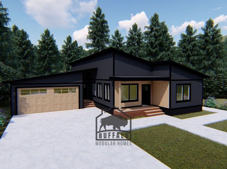 modern modular city series home design