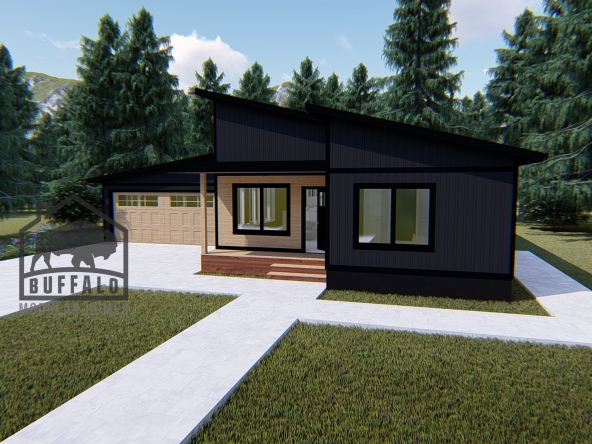 modern modular city series home design