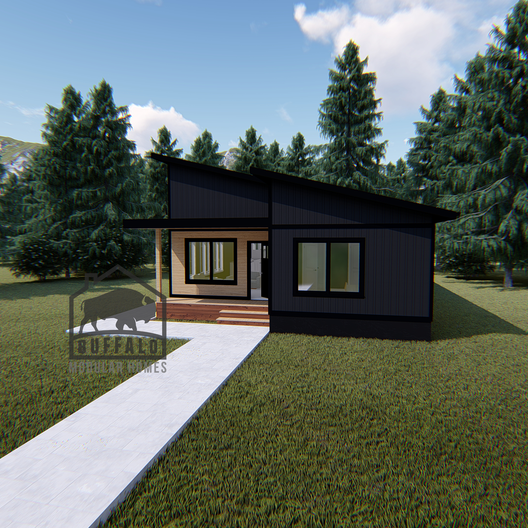 modern modular city series home design