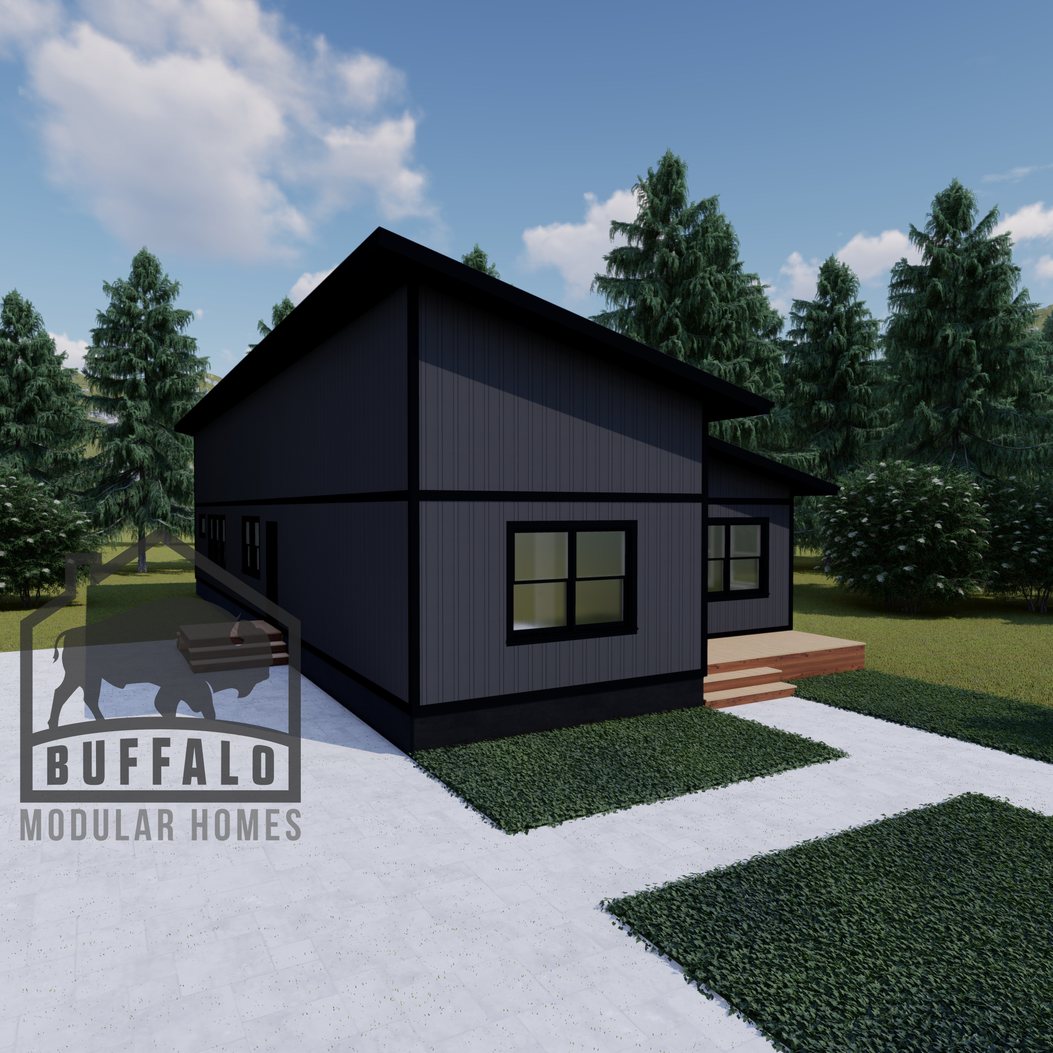 modern modular city series home design