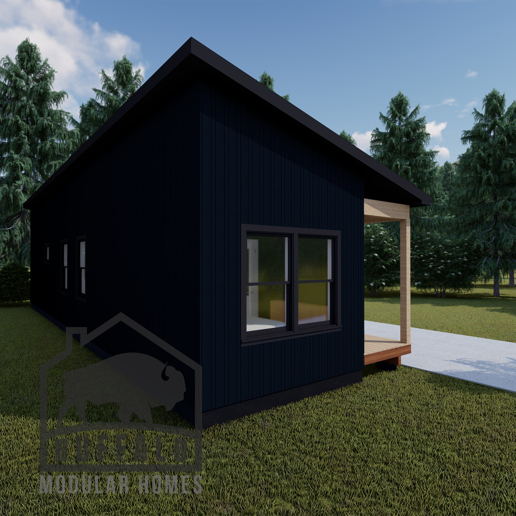 modern modular city series home design