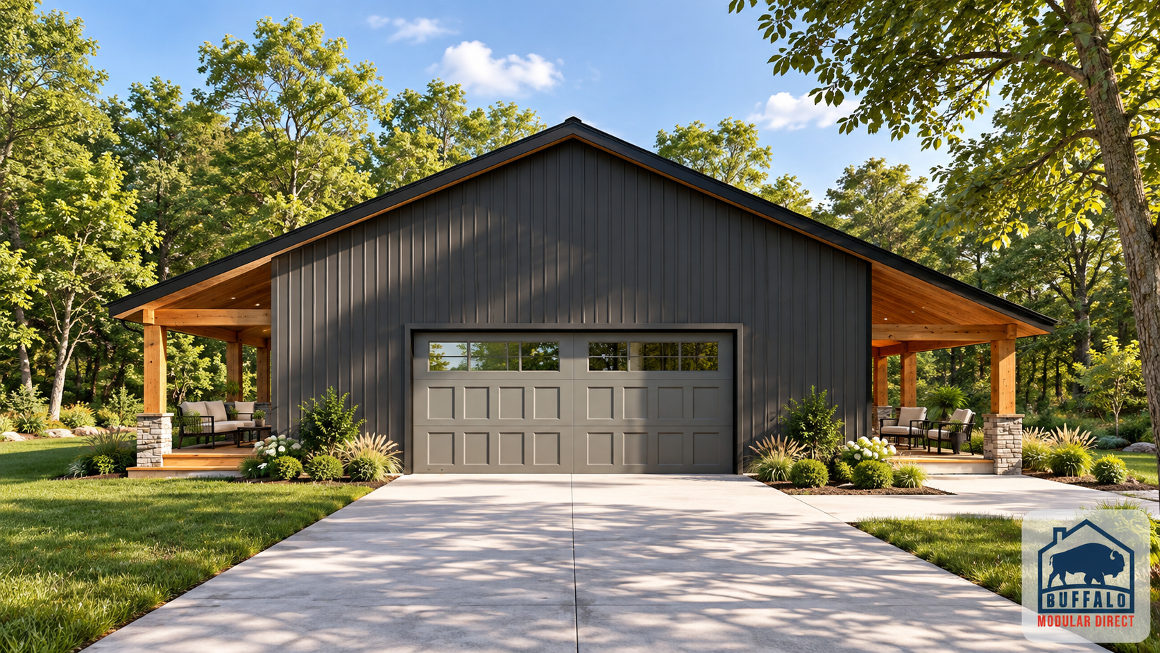 timberline garage render