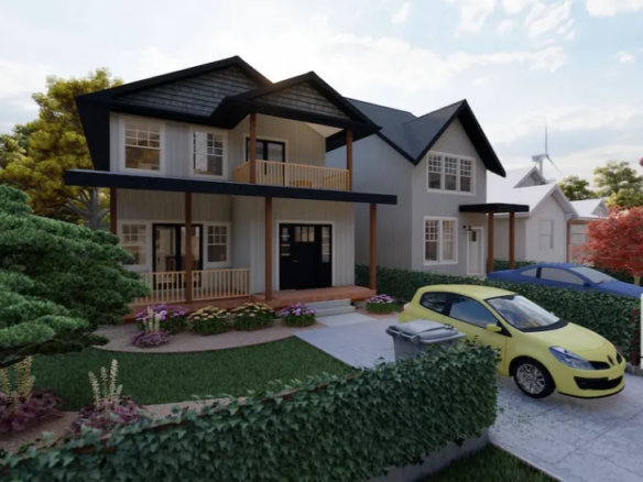 Buffalo-duplex-modular homes