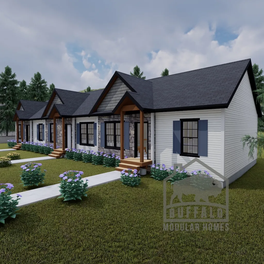 Hamburg Triple Modular Home-buffalo