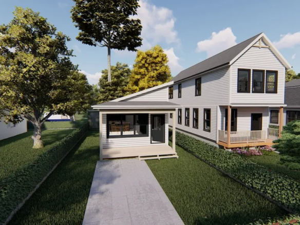two-story modular home