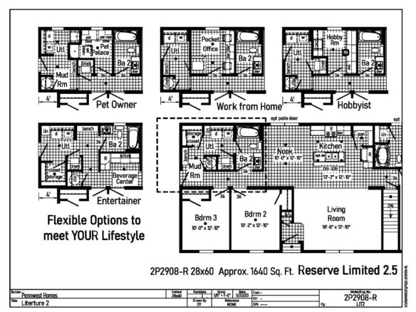 floor plan options