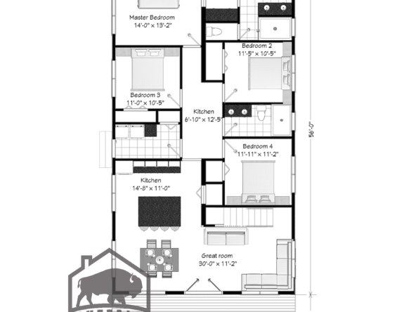 prefab barndominium 3000 buffalo modular