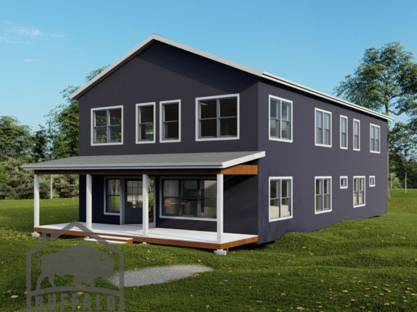2 story prefab barndominium 3100sf