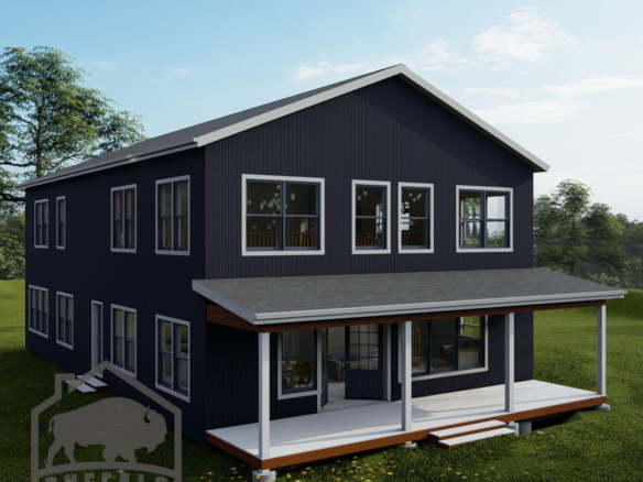 2 story prefab barndominium 3100sf
