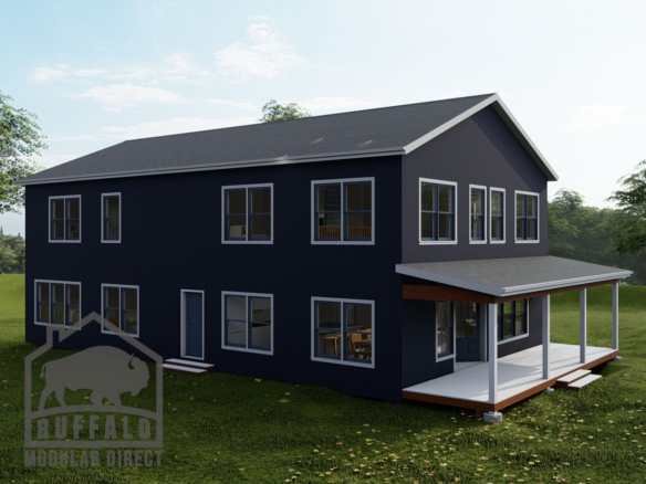 2 story prefab barndominium 3100sf
