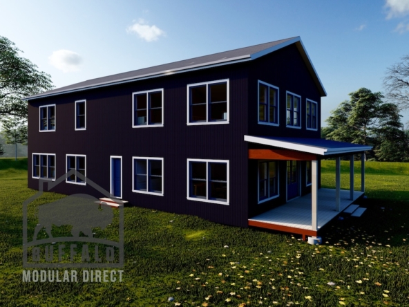 prefab barndominium 3100 buffalo modular