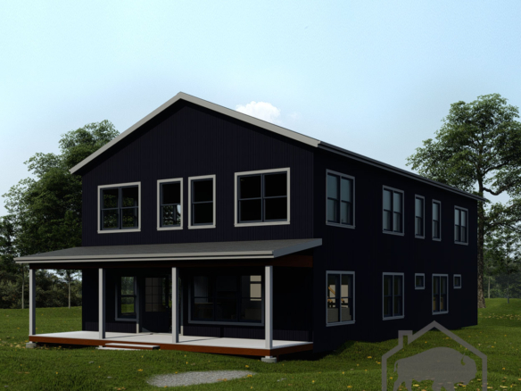 2 story prefab barndominium 3100sf
