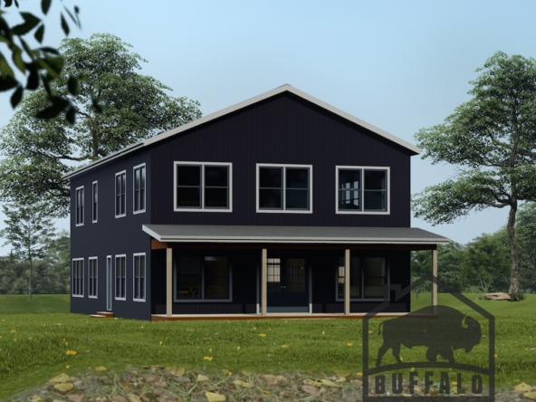 prefab barndominium 3000 buffalo modular