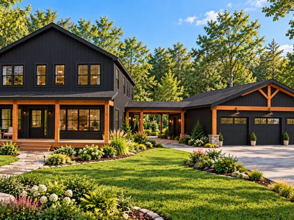 ironwood-barndominium-garage-breezeway-front-angle