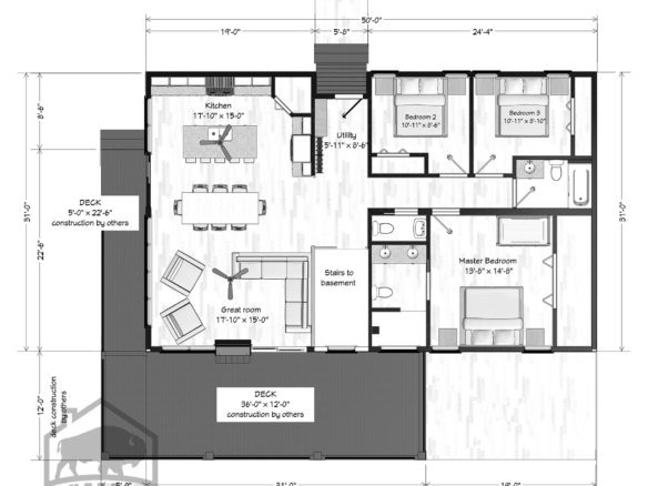 remote ranch buffalo modular home
