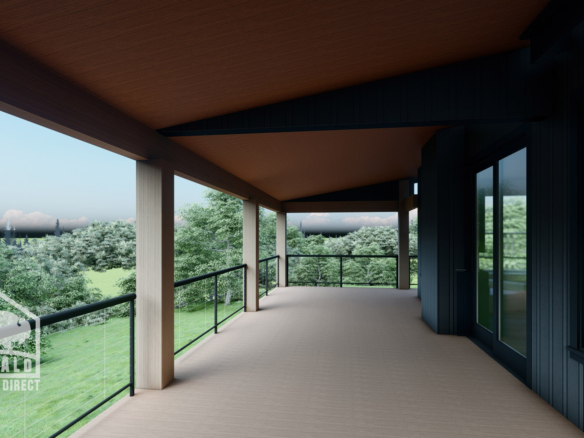 remote ranch buffalo modular home