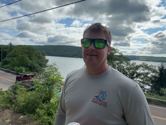 Modular home build site overlooking Keuka Lake in the Finger Lakes, NY